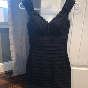 Sherri Hill Black Semi-Formal Dress